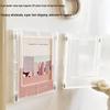 Instax Magnetic 3-inch Photo Frame & Decorative Refrigerator Pegboard Sticker Set