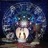 Square Flannelette Tarots Cloth Board Game Pad Astrological Pad Table Cover