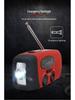 Portable Solar Hand-Crank Emergency Power Generator with LED & Multi-Band Radio