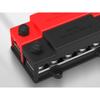 250A Dual Bus Bar 12V Dual Row Bus Bar Power Distribution Block 12 x 5/16" Terminal Studs Positive and Negative Battery Bus Bar