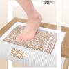 Coral Fleece Emboss Bathroom Cashmere Thickening Mat Bath Non-slip Carpets In Wash Basin Bathtub Side Floor Rug Shower Room Doormat Memory Foam 3D Pad