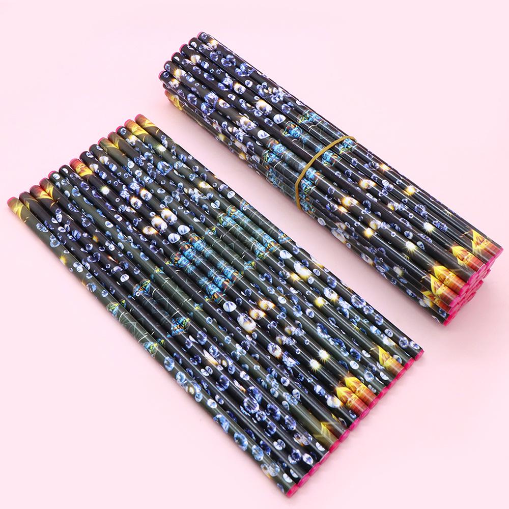 Nail Art Double-Ended Crayon for DIY Dotting & Rhinestone Pickup with Built-in Stickiness
