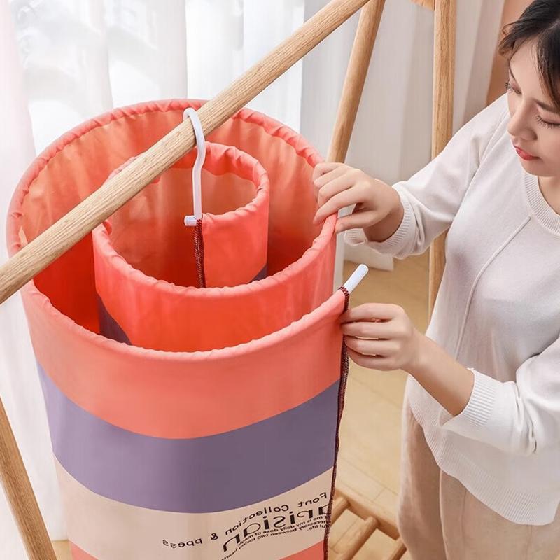 Balcony Spiral Drying Quilt Artifact Spiral Clothes Rack Circular Folding Clothes Rack
