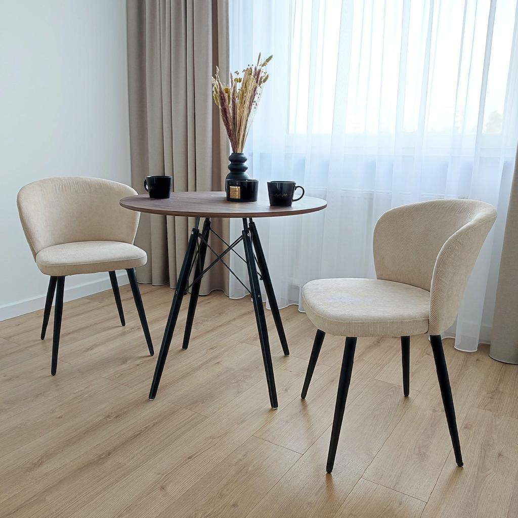 Corduroy Beige Krosby Chair