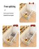 Foldable Dog Fence & Bed for Small to Medium Breeds - Corgi, Teddy, Bichon