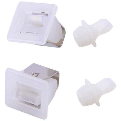 2 Paquets Kit de Clip de Loquet de Porte de Sèche-Linge 279570 306436 Remplacement
