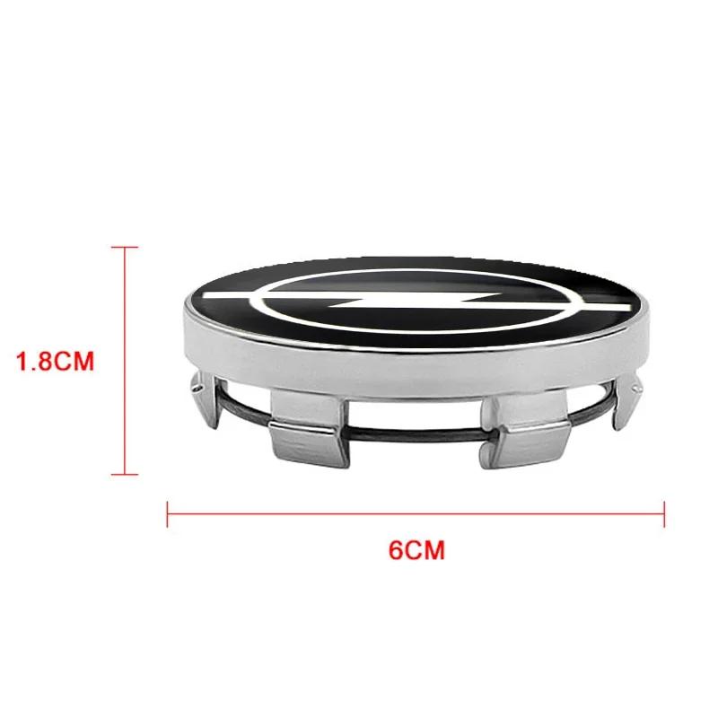 4PCS 60mm Car Wheel Center Caps Tyre Rim Hub cap Cover Car Accessories For Opel Insignia Astra Antara Meriva Zafira H G Corsa