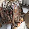 New Spring Scarf Women'S Luxury Design Scarf Silk Smooth Scarf Soft Muslim Headband Shawl Beach 85X180Cm