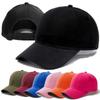 Cappellino Unisex Casual Liscio Cappellino da Baseball Snapback Regolabile Cappelli Per Donne Uomini Cappellino Hip Hop Cappello da Papà Street
