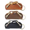 Novel Leather Key Bag Handmade Key Storage Bag Leather Car Key Sleeve Housekeeper Pocket Key Organizer Key Fob Cover