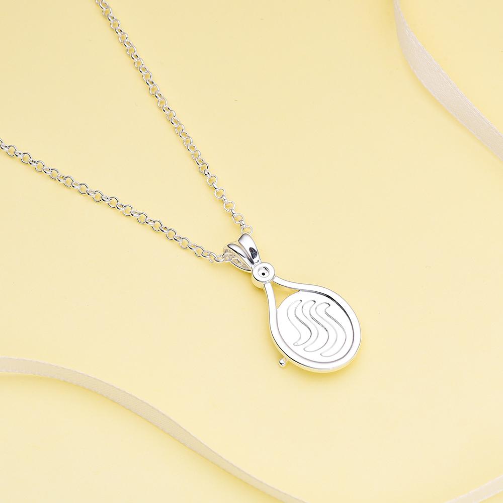 Classic H2O Mermaid Shell Pendant Necklace Silver Color Quality Copper Feminine Jewelry Gift for Women Girls