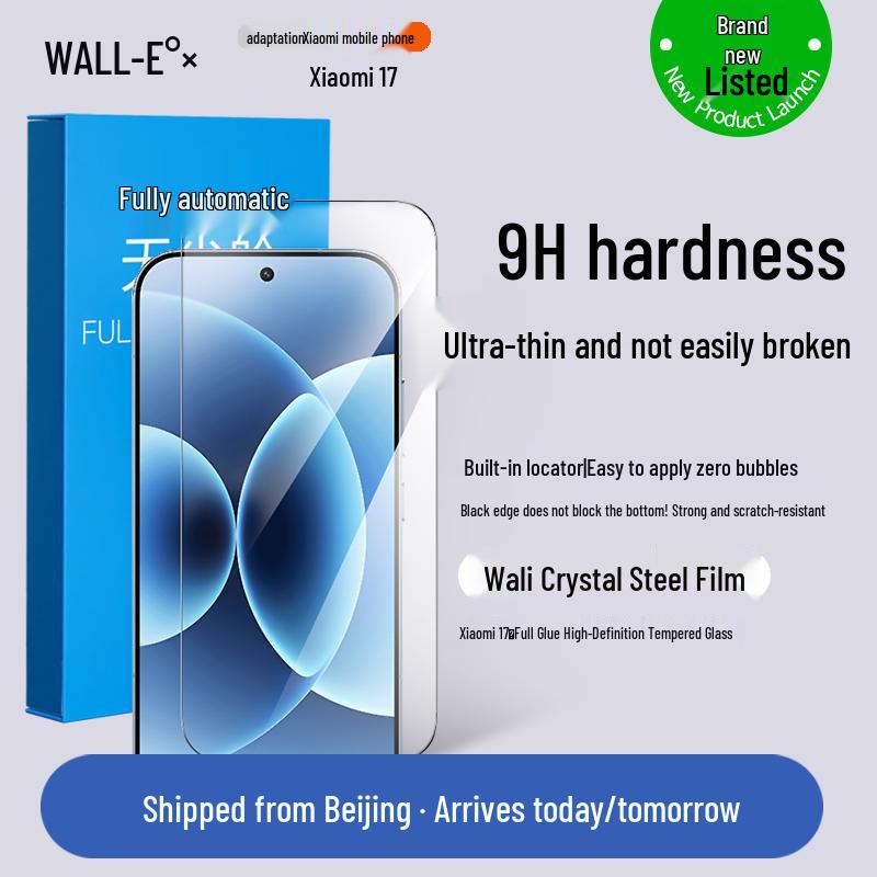 Xiaomi 17 Series Full Coverage Screen & Camera Lens Protectors