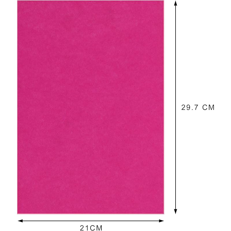 

Snow Crafts A4-Size Coloured Crafts Sheets 75-95 GSM (PACK OF 100 SHEETS) (Dark Pink) 4 розовый