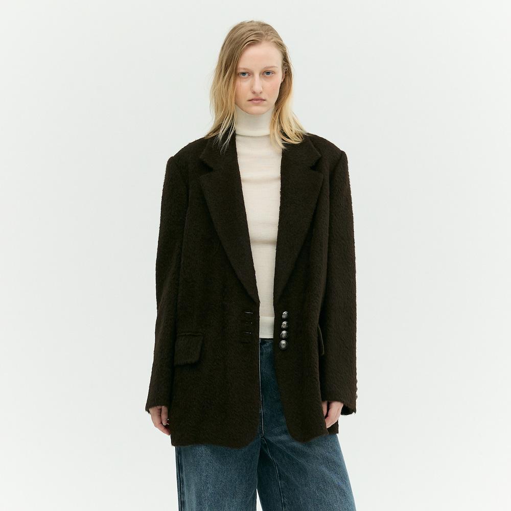 EBM Classic Alpaca Single Jacket Empahhj020