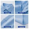ROMON Men's Short-Sleeve Business Casual Shirt