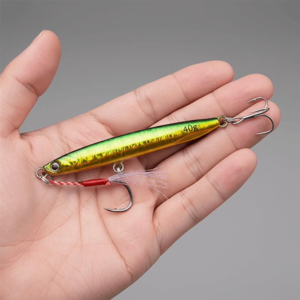 5pcs/box 40g Artificial Fishing Bait Set With Box Fishing Lures Kit  Fishing Tool