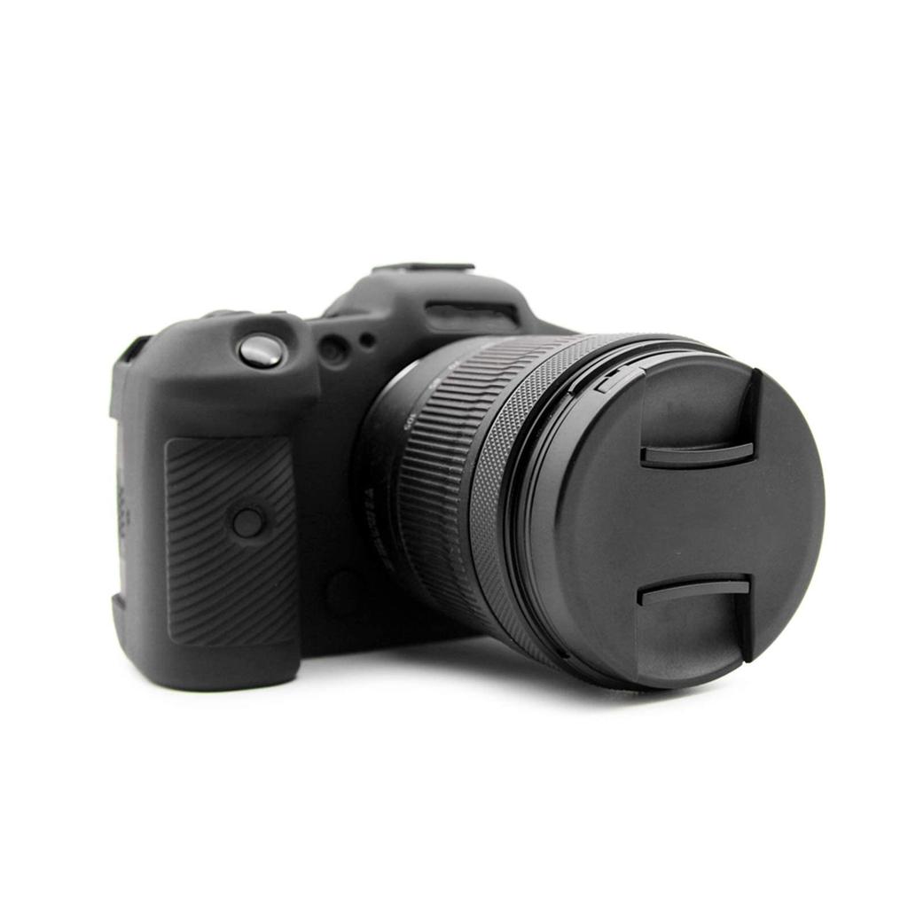 kinokoo Digital Camera EOSR5 Case, eos r5 Case, EOSR5 Cover, r5 Silicone Cover A (Black)
