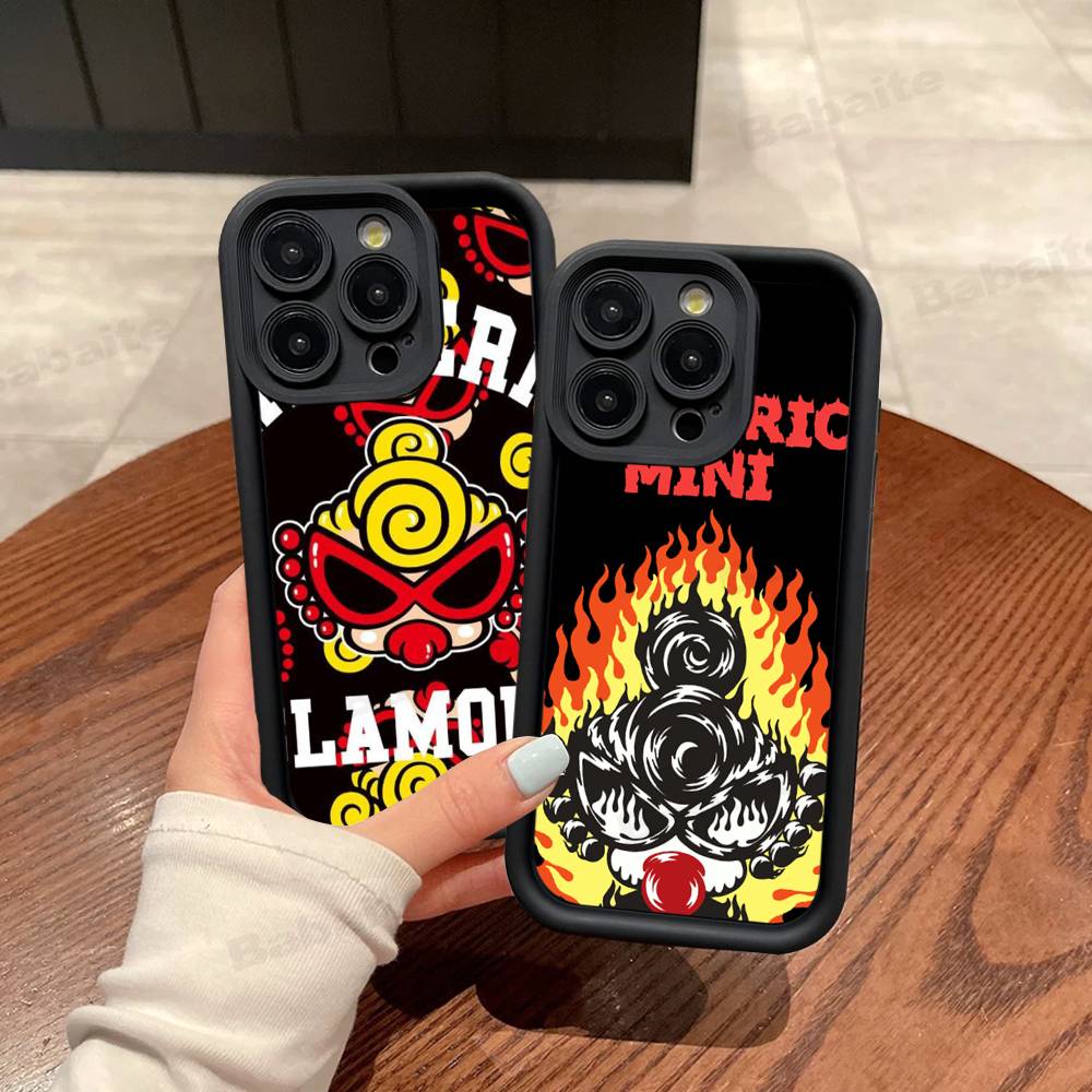 Fashion Brand H-Hysteric M-Mini Luxury TPU Phone Cover For Iphone 17 16 15 14 13 12 11 Pro Max Plus Case Cover
