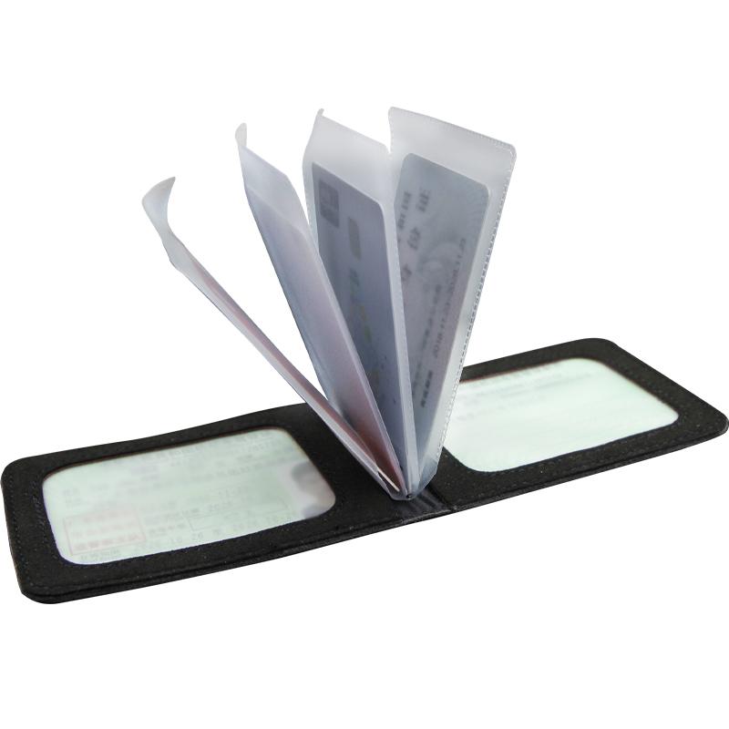 1pcs PU Leather Credit Card Case Car Driving Documents Protective Case For Kia Rio Ceed Sportage Cerato Soul Sorento K2 K5 Flip Car Accessories