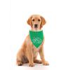 St. Patrick's Day Dog Bandanas  Dog Scarf Green Washable Scarf