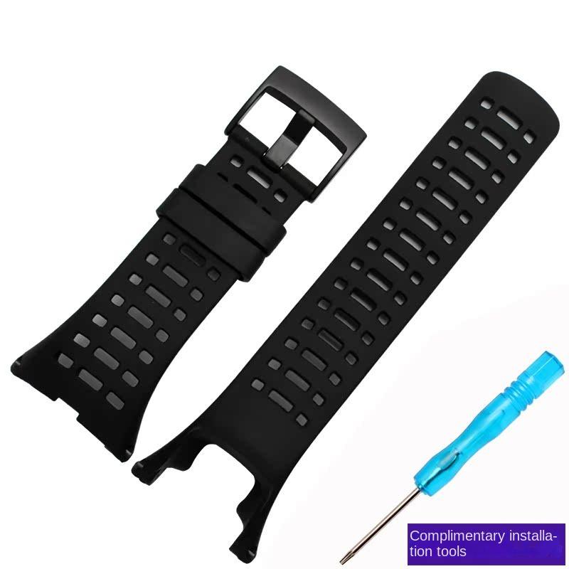 

For SUUNTO Ambit Tuo 2 3 SPORT 1 2 2R 2S Run/3 PEAK Series RUN Silicone Watch Strap Men with Screwdriver Toos Sports Watchband 35mm