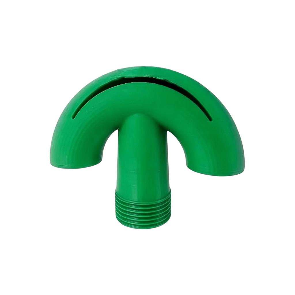 Reusable Threaded Fan Shape Waterfall Nozzle for Swimming Pool Return Water Fountain Durable Plastic Construction Suitable for Various Pool Systems