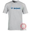 Boac TShirt Classic Logo Airline Brand New Flight Crew Teeshirt Airport