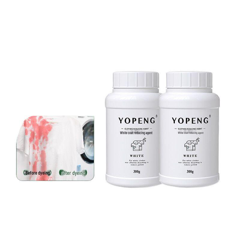 Specialized White Clothing Dye Remover & Whitening Agent