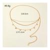Retro Butterfly Element Multi-layer Fringed Body Chain, Personalized Versatile Geometric Waist Chain