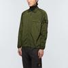 STONE ISLAND Ss22 Metallic Nylon Shirt Jacket Autumn Men Jacket Military-Green 761512321-V0058