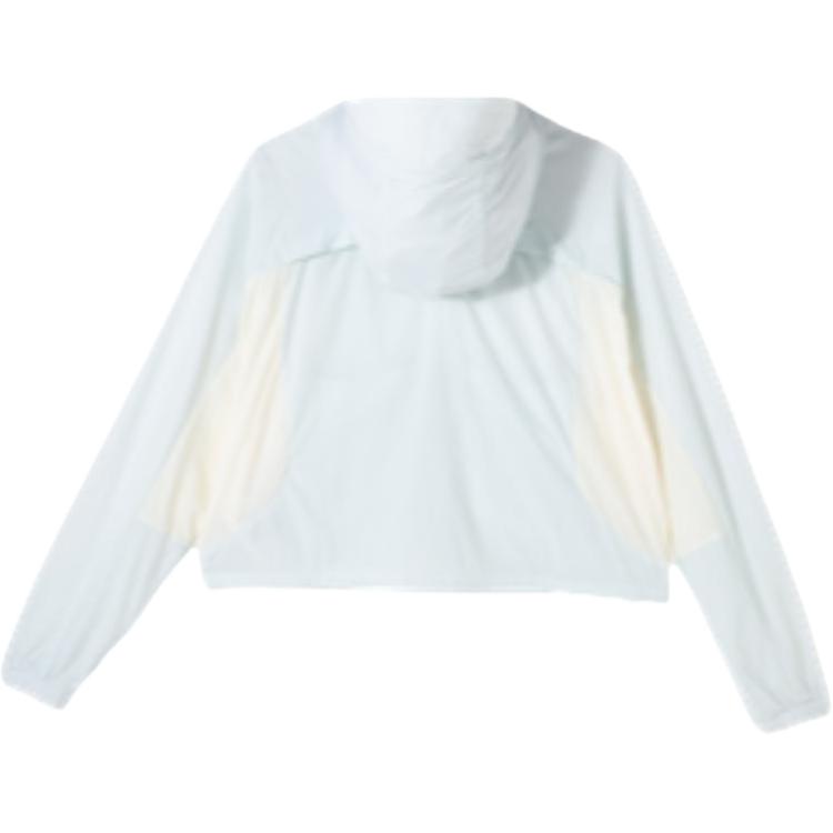 Puma Logo Color Block Hooded Zip-Up Comfortable Casual Jelly Sports Long Sleeve UV Protection Cool Feeling Sun Protection Women Tops 628376-23