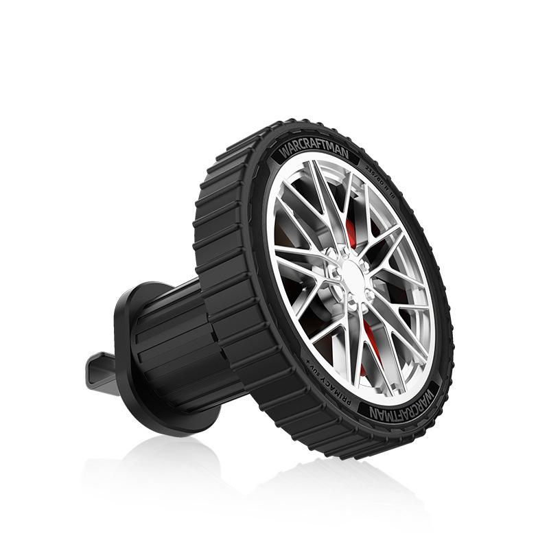 

Магнитный держатель для телефона в автомобиль в стиле шины, крепление на воздуховод, подставка для телефона для Magsafe iPhone Xiaomi Samsung, держатель с сильным магнитом 14cm серебряный