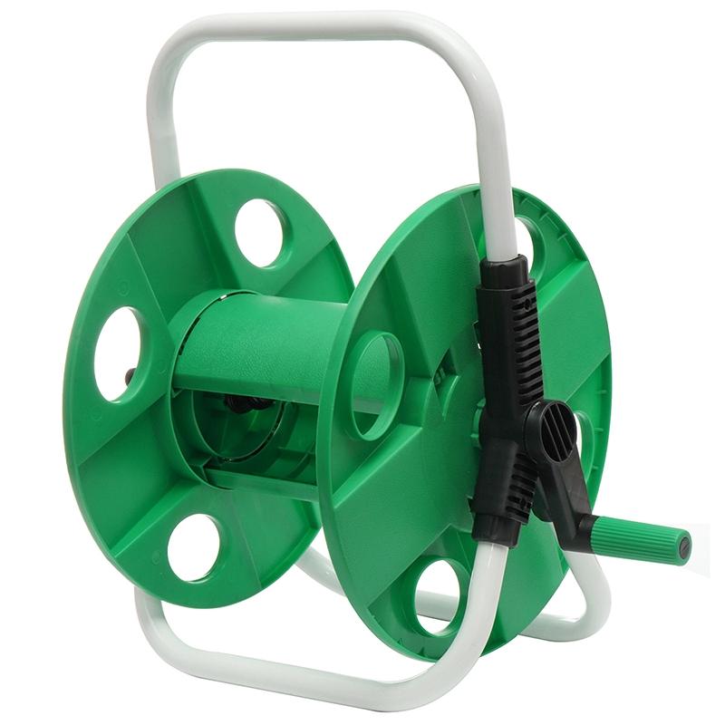 New Portable Hoses Reel Garden Wall Mount 10-45M 1/2 Cart Water Pipe Storage Car Washer Pipe Exclude Winding Tool Rack Holder Garden