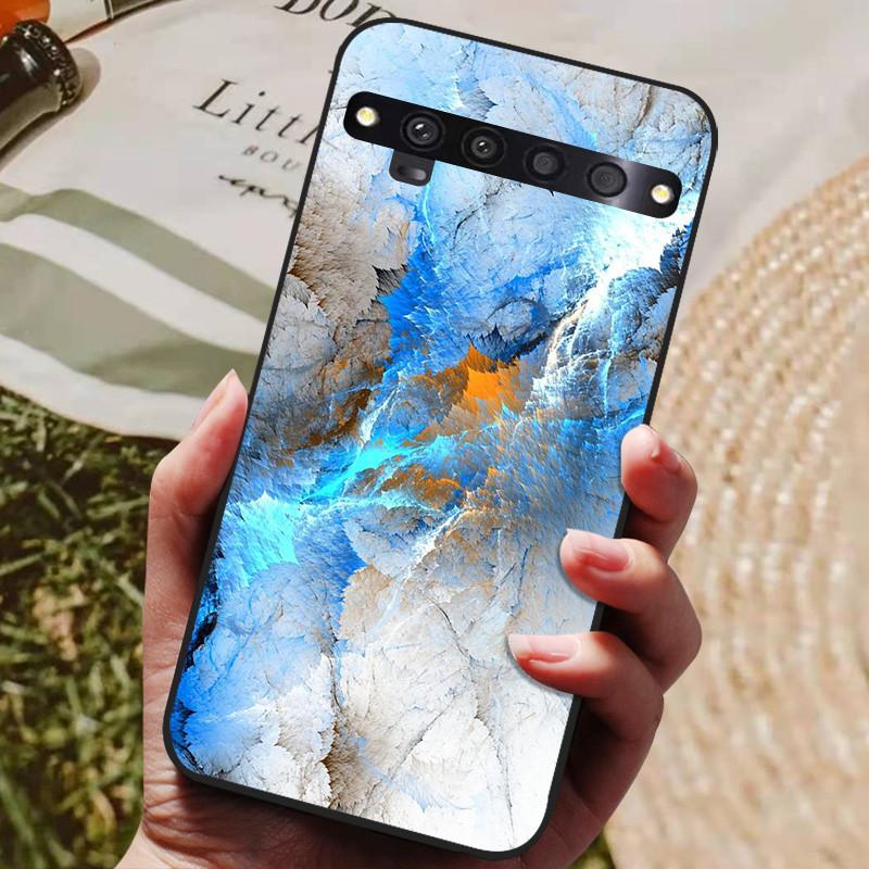 

Мягкий ТПУ чехол для TCL 10 Pro Чехол T799B Силиконовый Мультяшный Задний Бампер Coque для TCL 10 Pro Чехлы T799H 10Pro Защитные Фундас TCL 10 Pro