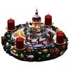 Sankt Nicolaus' Wonderful Christmas Dream  Christmas Home Decoration Sticker Holiday Party New Year Supplies Decorations