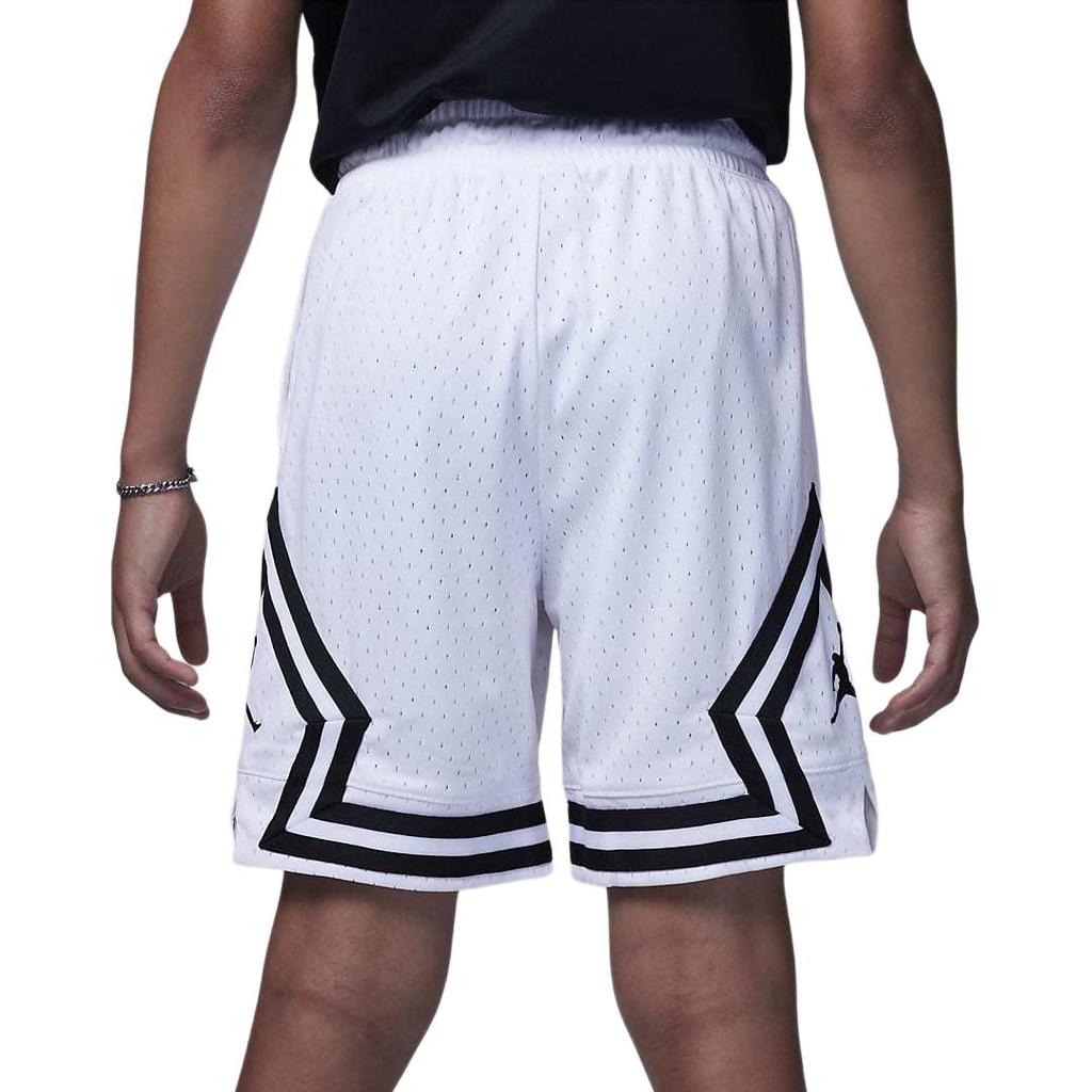 Jordan Mesh Breathable Comfortable Sports Shorts Kids Bottoms White DR8097-100