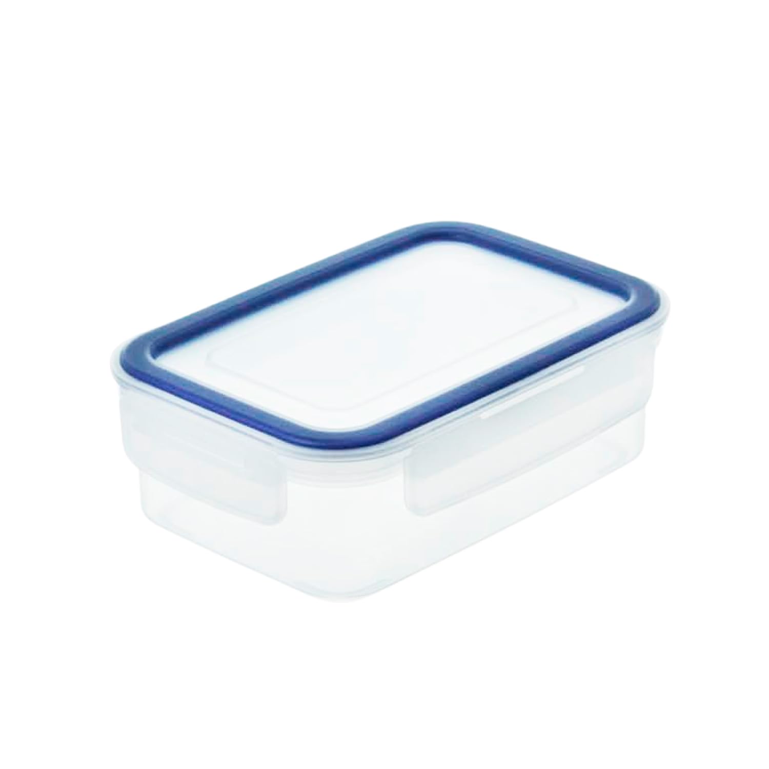 Iwasaki Kogyo Lustroware Easy Care Food Storage Microwave Heat Made in BN Container, Safe, Airtight, Resistant, Japan, 850ml, A-2173 синий