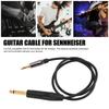 Guitar Cable, 29.53 Inch Wireless Guitar System Cord, 3.5mm to 6.35mm Jack Electric Guitar Instrument Cable for G3 G4 Transmitters, for Electric