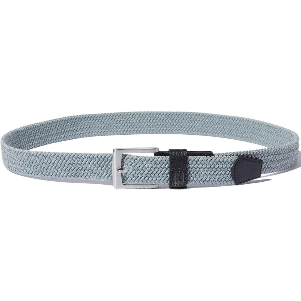 FootJoy Stretch Mesh Belt, Gray, Men's, Free Size (100cm), FA22ACBT, FA22ACBT-0G0