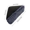 Car Applicator, Applicator Pad - Triangle Tire Shine Applicator, Car Wash Sponge, Portable Car Cleaning Pad Sponge
