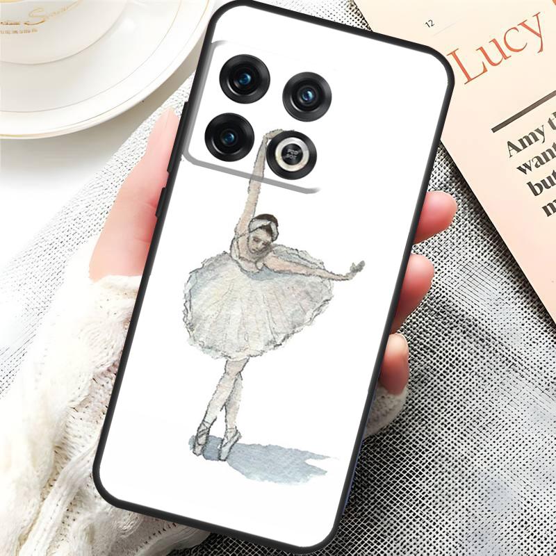 Swan Dance Ballet Cover For OnePlus 15 13 13R 13T 12 12R 10T 11 10 Pro OnePlus Nord 5 CE 4 3 Lite N20 N30 Case