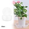 Balcony Flower Pot Trays Base Saucer Transparent Tray