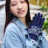 Schneehandschuhe mit Touchscreen, verdickte Strickhandschuhe, neue Handwärmer für drinnen und draußen