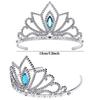 Elmia Princess Accessory Deluxe Accessory Earrings [Elmia] Children's Set Tiara, Bracelet, Necklace, Ring, Gloves, Stick, (Cinderella)
