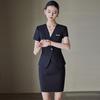 Women's Short Sleeve Professional Suit Set