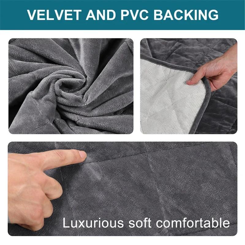 2pcs/set Soft Velvet Sofa Armrest Cover with Pocket Storage Couch Sofa Protector Anti Cat Scratch Handrail Slipcover Towel