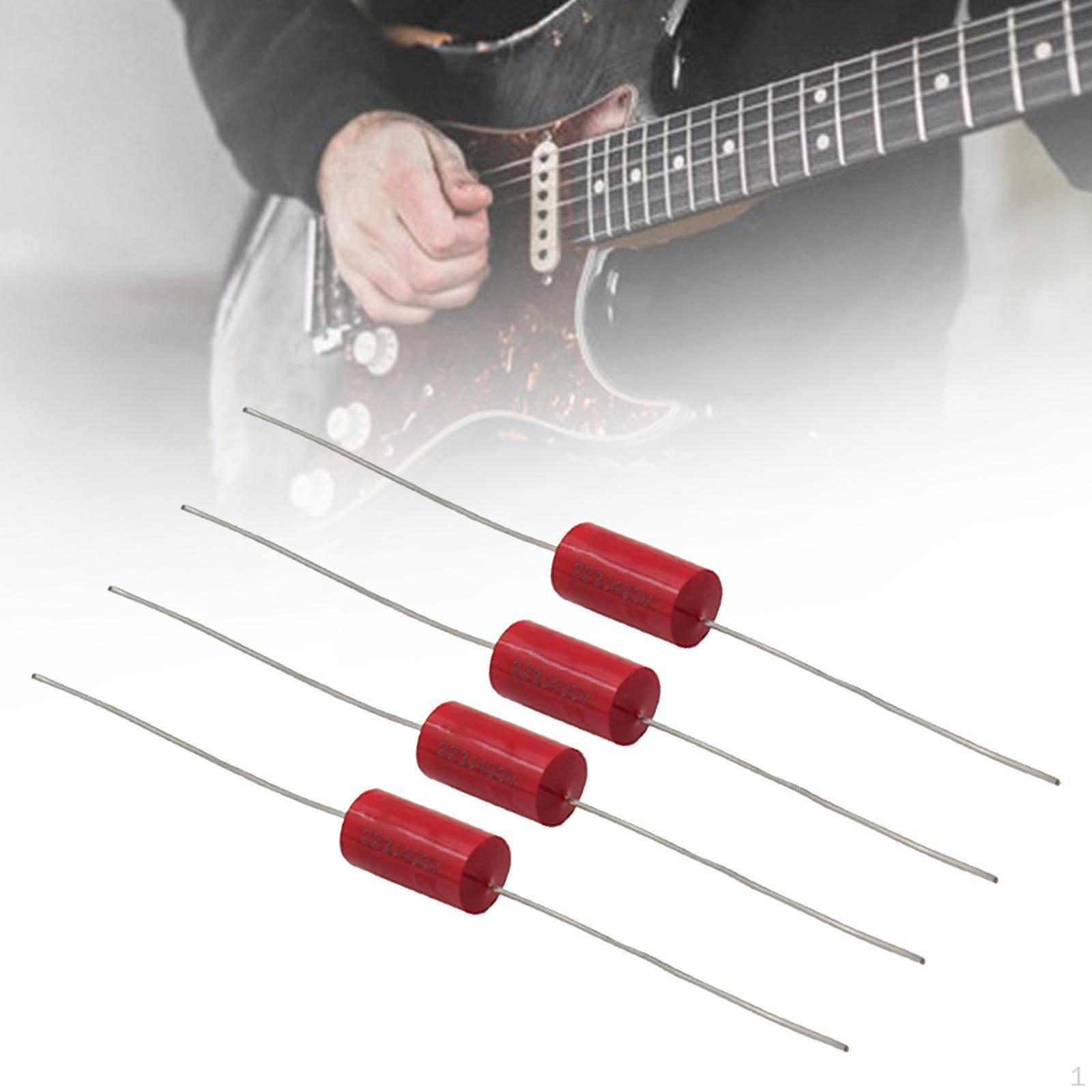 

4 штуки конденсаторов для электрогитары Маленький размер Легкий вес MKP для 223J