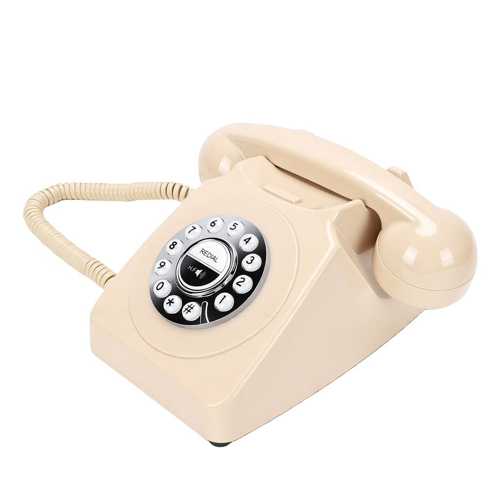 Bluetooth Retro Telefon Kabelloses Handset Festnetztelefon für Zuhause Hotel Smartphone Tablet Verbindung