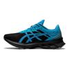 Asics Novablast 1 Comfortable Versatile Fabric Low-Top Casual Running Shoes Men Sneaker Blue Black 1201A065-008