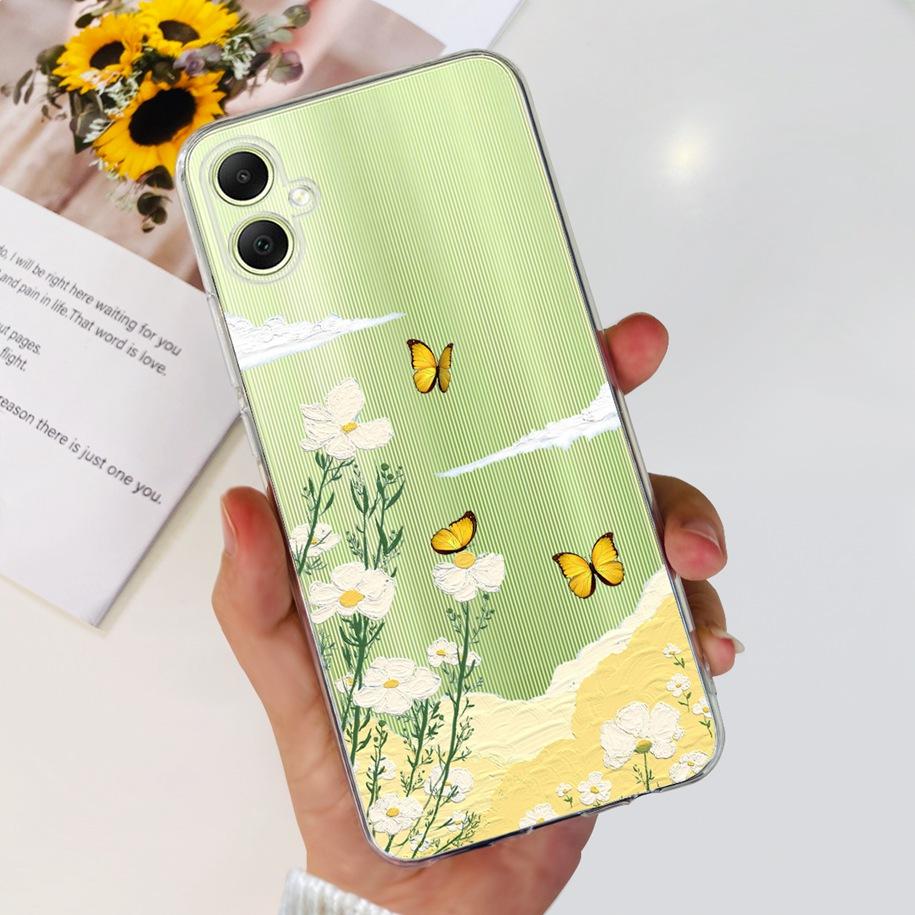 For Samsung Galaxy A05 A05S Case A055F A057F Phone Back Cover Fashion Butterfly Soft Silicone For Samsung A05 2023 A 05 S Fundas